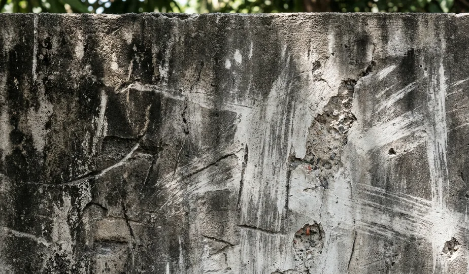 Concrete surface damaged by improper pressure washing in Portland, Oregon