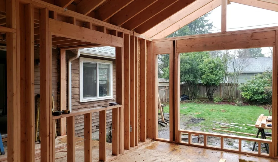Residential ground-floor addition in Oregon City, Oregon