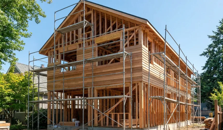 Portland general contractor job site, Washington County OR